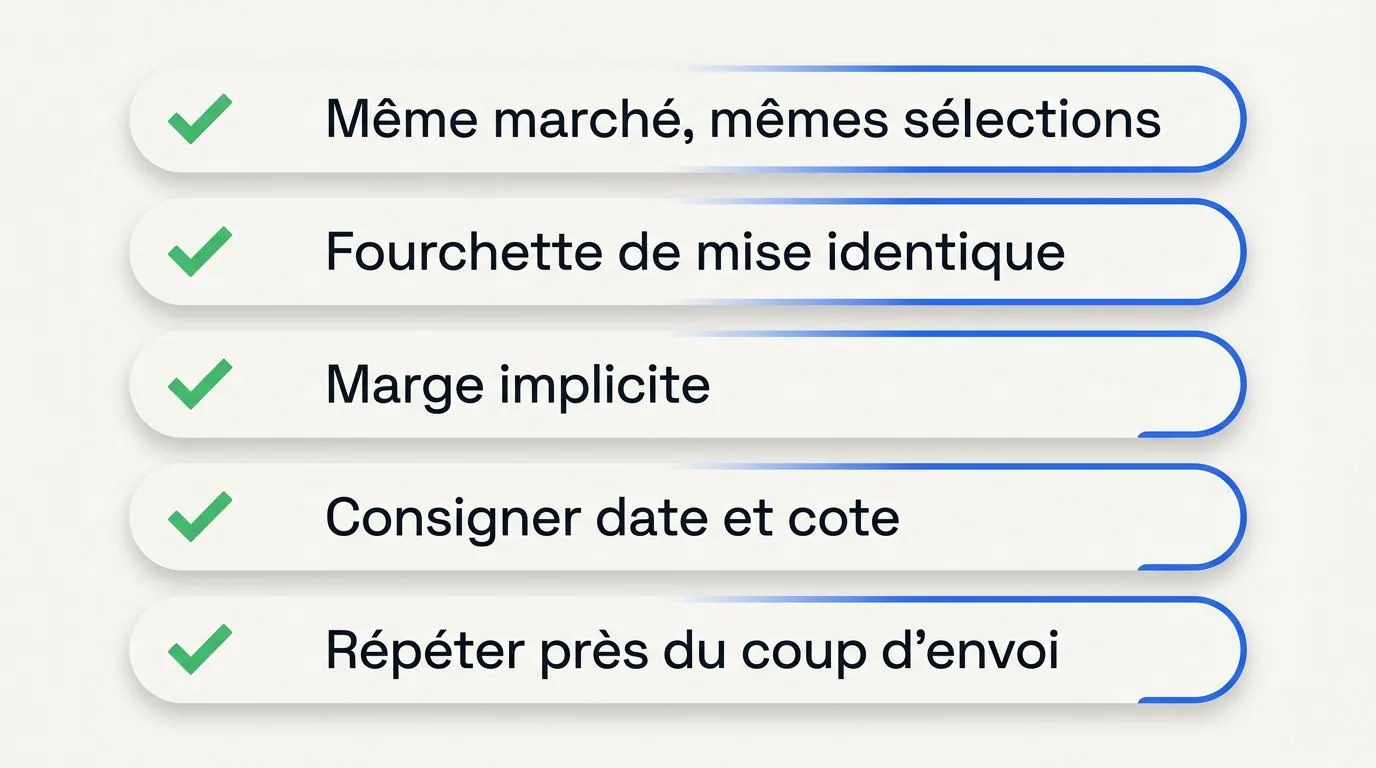 Cotes, marchés et paris en direct à comparer