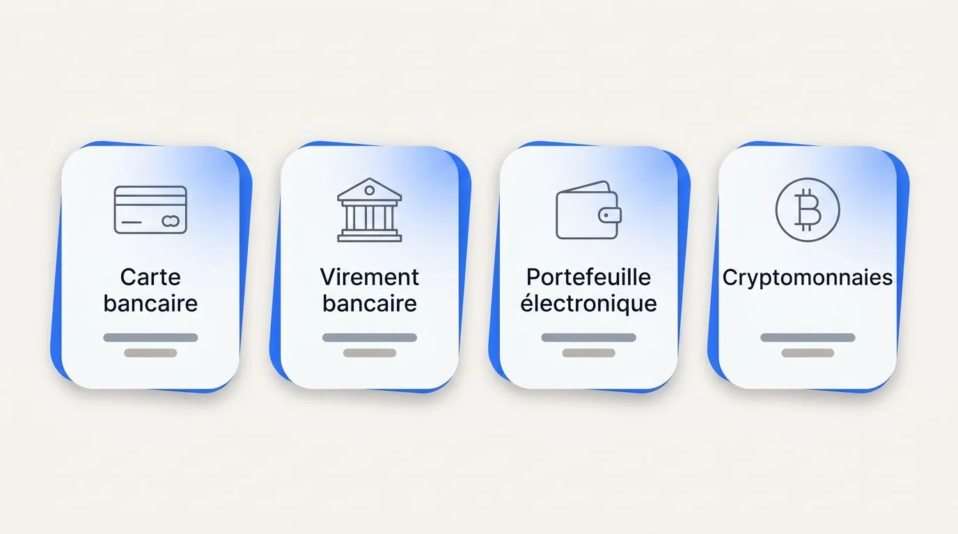 Dépôts, retraits et coûts de change