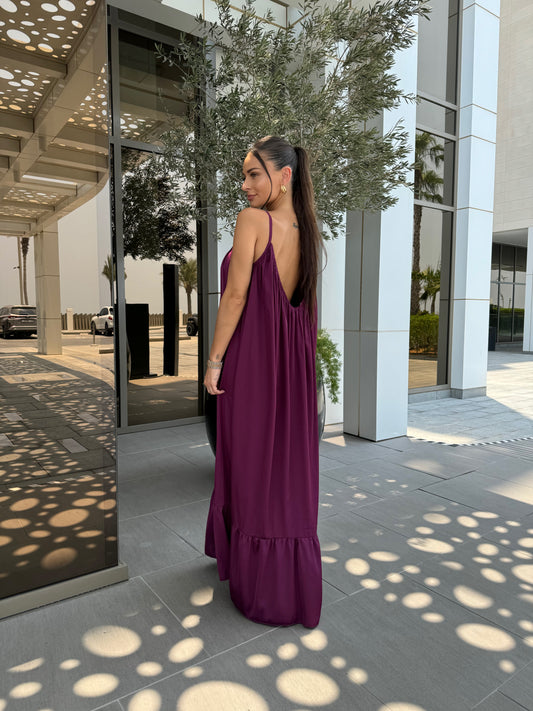 Dress purple